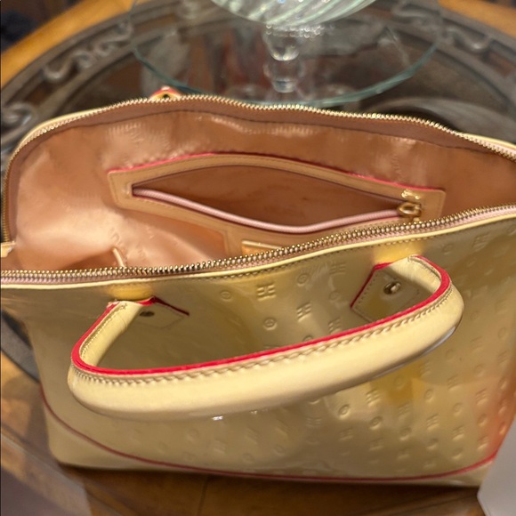 ARCADIA Genuine Patent Leather Tote Purse - VINTAGE - Picture 10 of 12